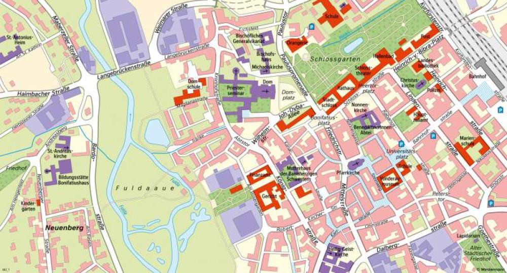 Fulda Entdecken Die Karte Von Fulda Als Schlussel Zur Stadtgeschichte Und Zum Heutigen Leben