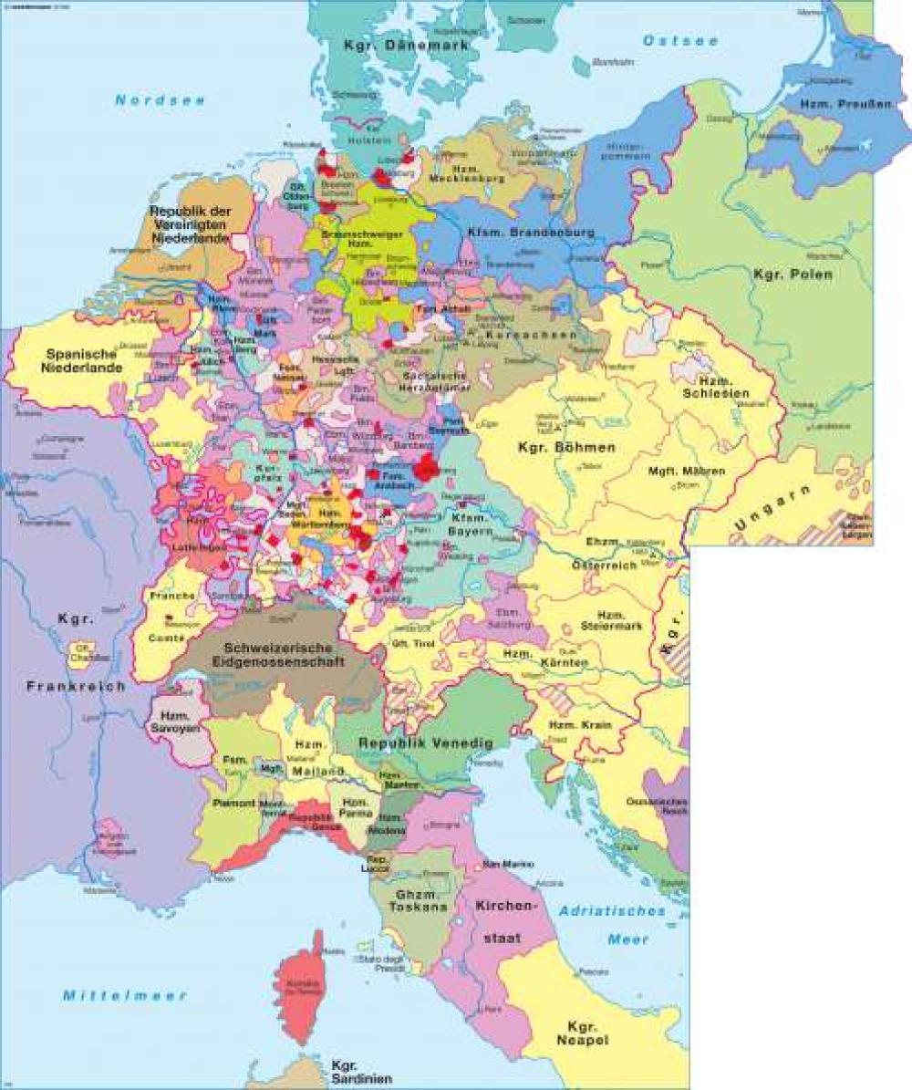 Heiliges Römisches Reich Deutscher Nation um 1648 9783141007701