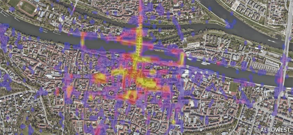 Bild der Karte Regensburg - Altstadt - Raumwahrnehmung - Deutschland - Historische Stadtentwicklung